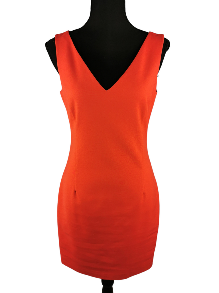 Robe corail zara hot sale